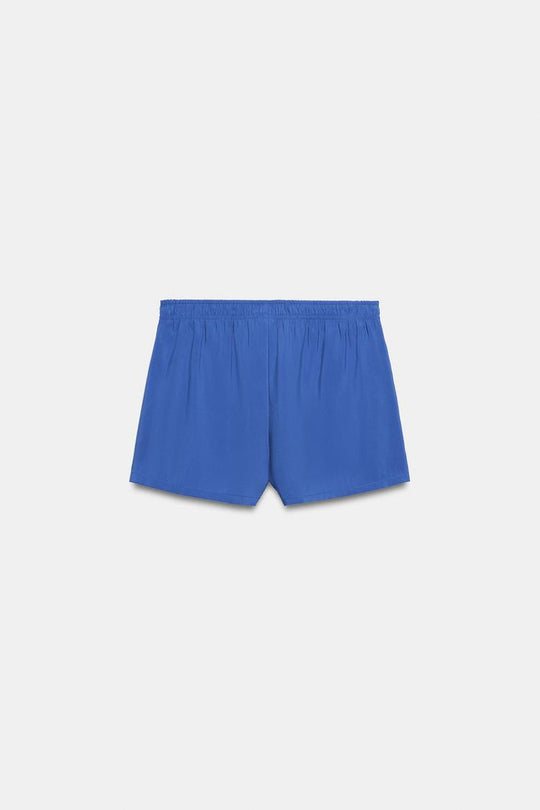 SHORT FLUIDE ÉLASTIQUE BOUTONS