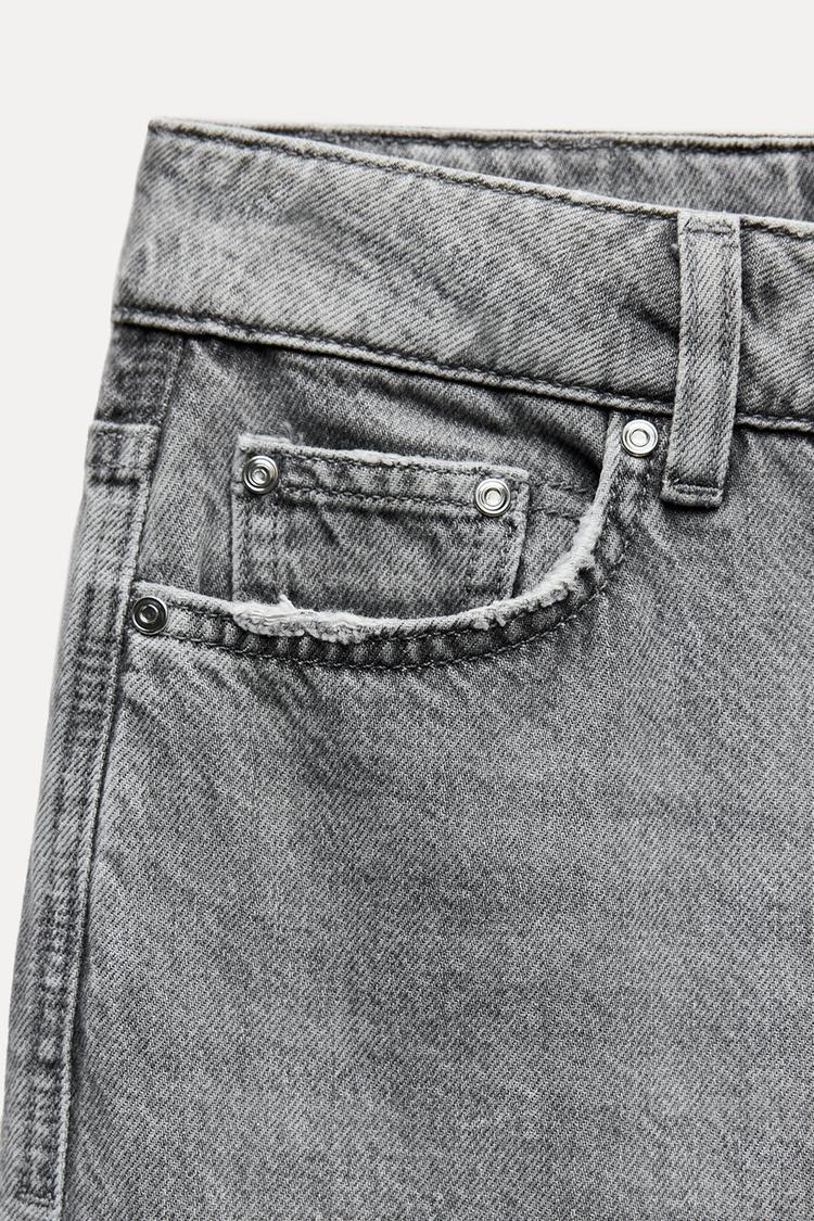 Jean z1975 à coupe large et taille haute - Bleu