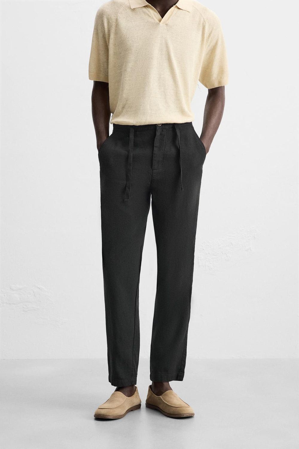 PANTALON AVEC LIN