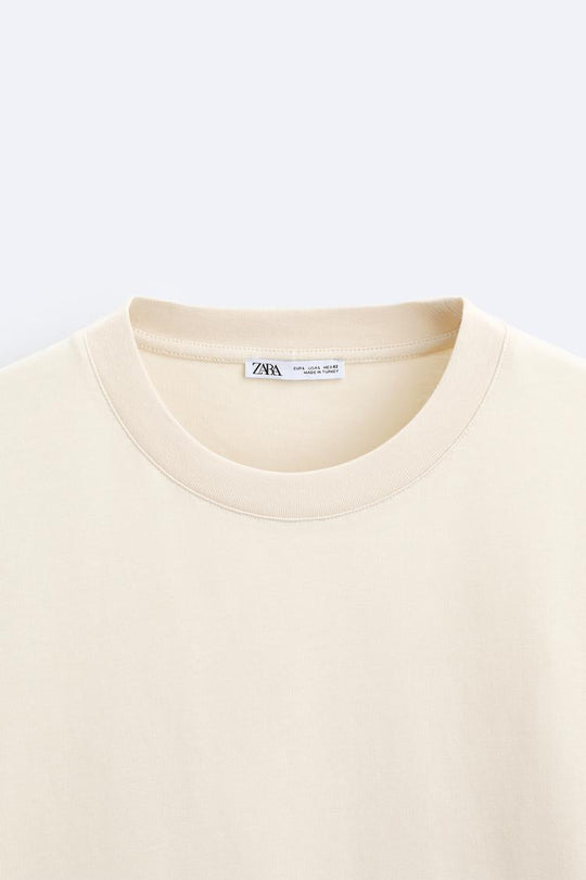 T shirt basique épais - Noir