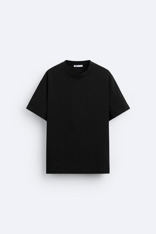 T shirt basique épais - Bleu