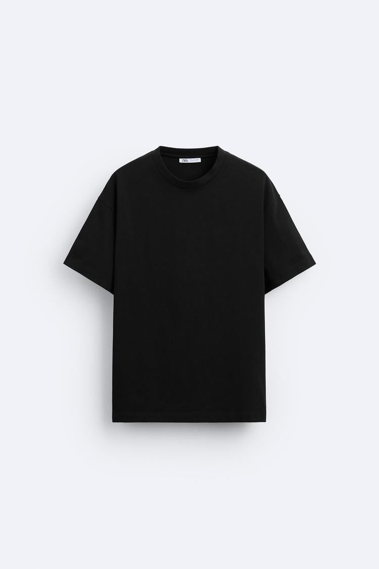 T shirt basique épais - Beige