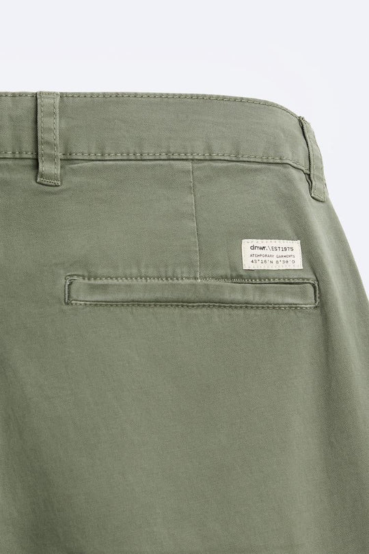 Pantalon chino coupe moulante - Gris