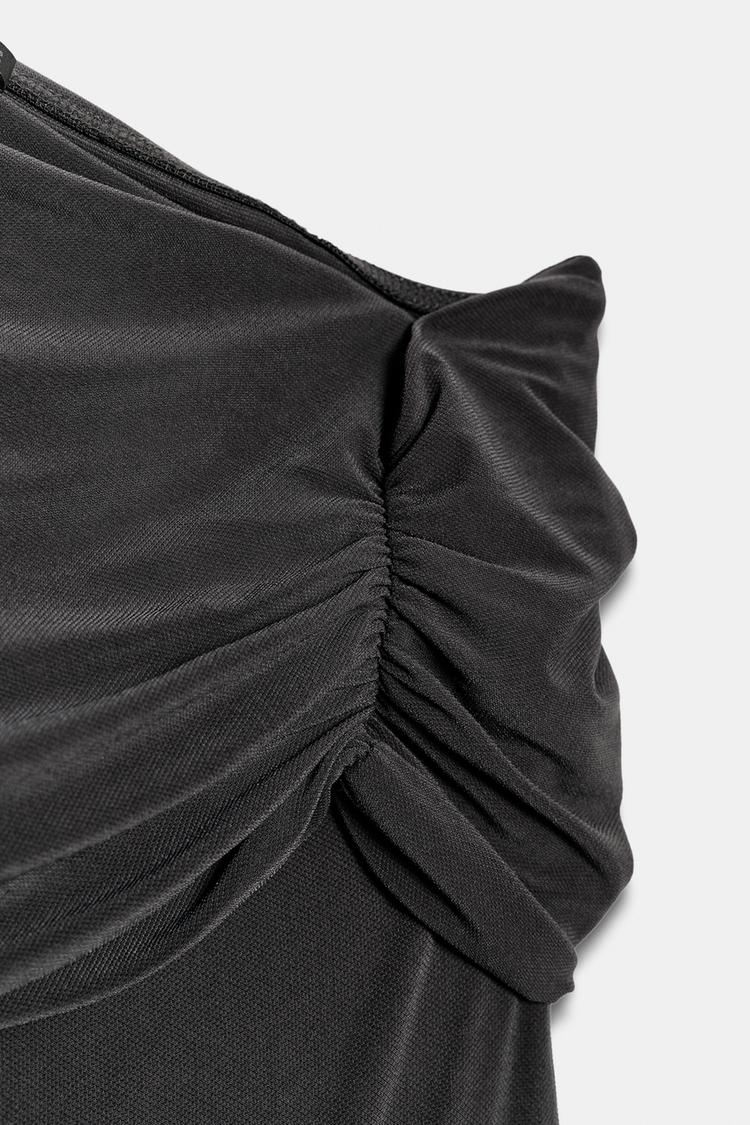 BODY ASYMÉTRIQUE À PLIS