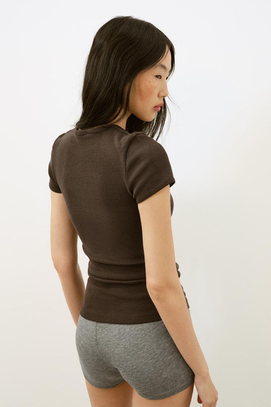 T-SHIRT CÔTELÉ