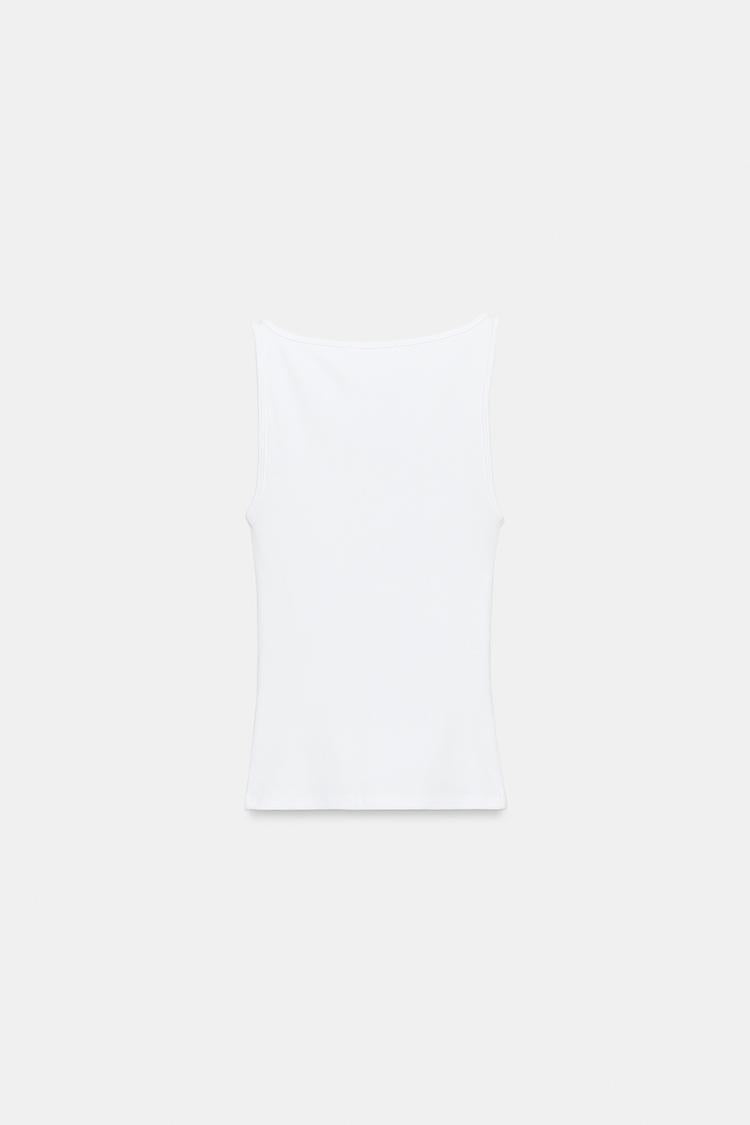 T-SHIRT MINIMAL SANS MANCHES