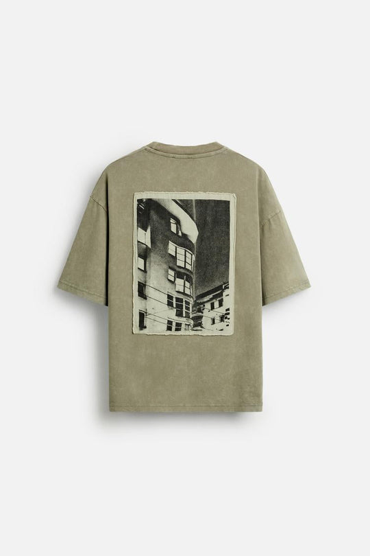 T-SHIRT AVEC PIÈCE PHOTOGRAPHIQUE
