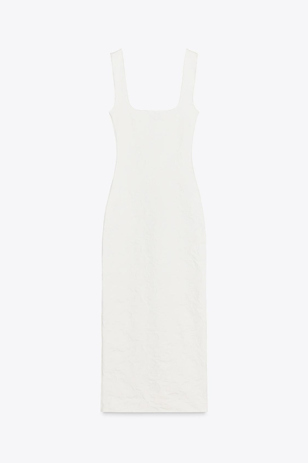 ROBE DECOLLETÉ CARRÉ STRETCH