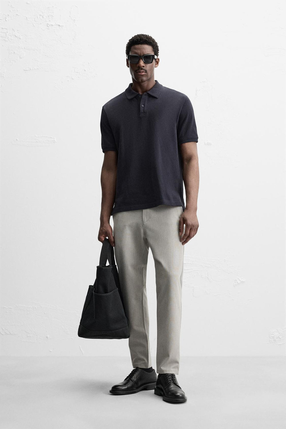 PANTALON À TEXTURE CONFORT