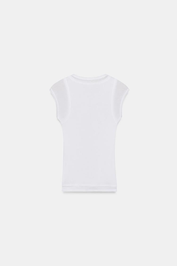 T-SHIRT SUPIMA® EFFET DOUBLE