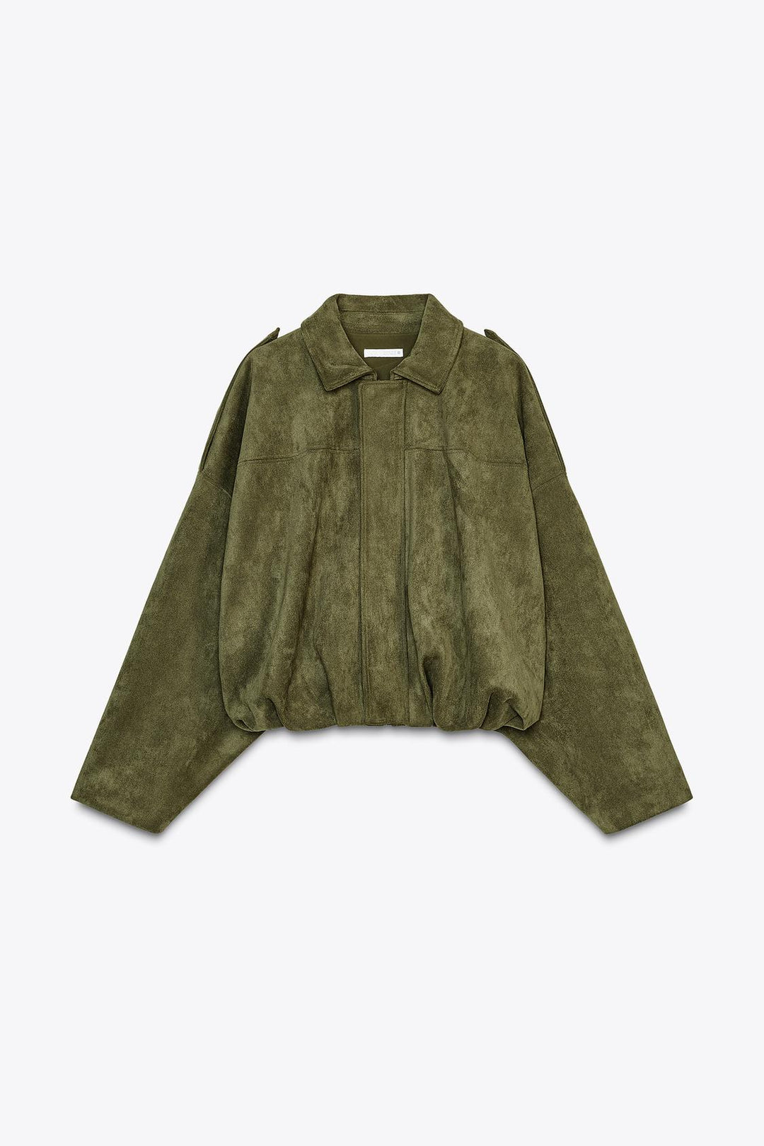 VESTE BOMBER EFFET DAIM