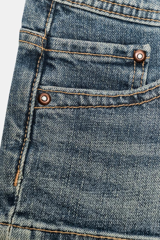 SHORT MINI EN DENIM TRF TAILLE BASSE