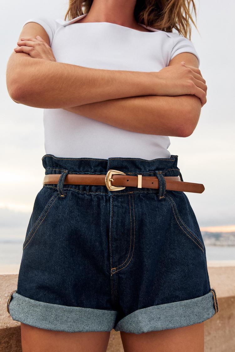 SHORT BAGGY AVEC CEINTURE