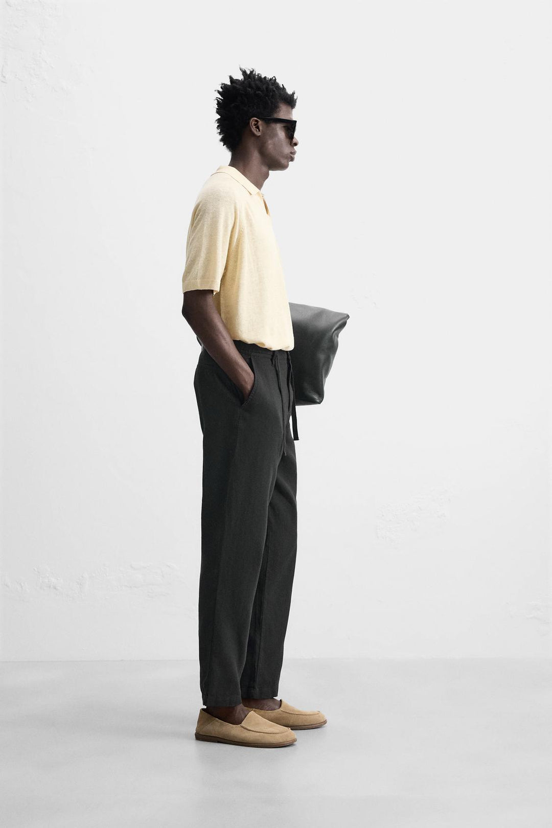 PANTALON AVEC LIN