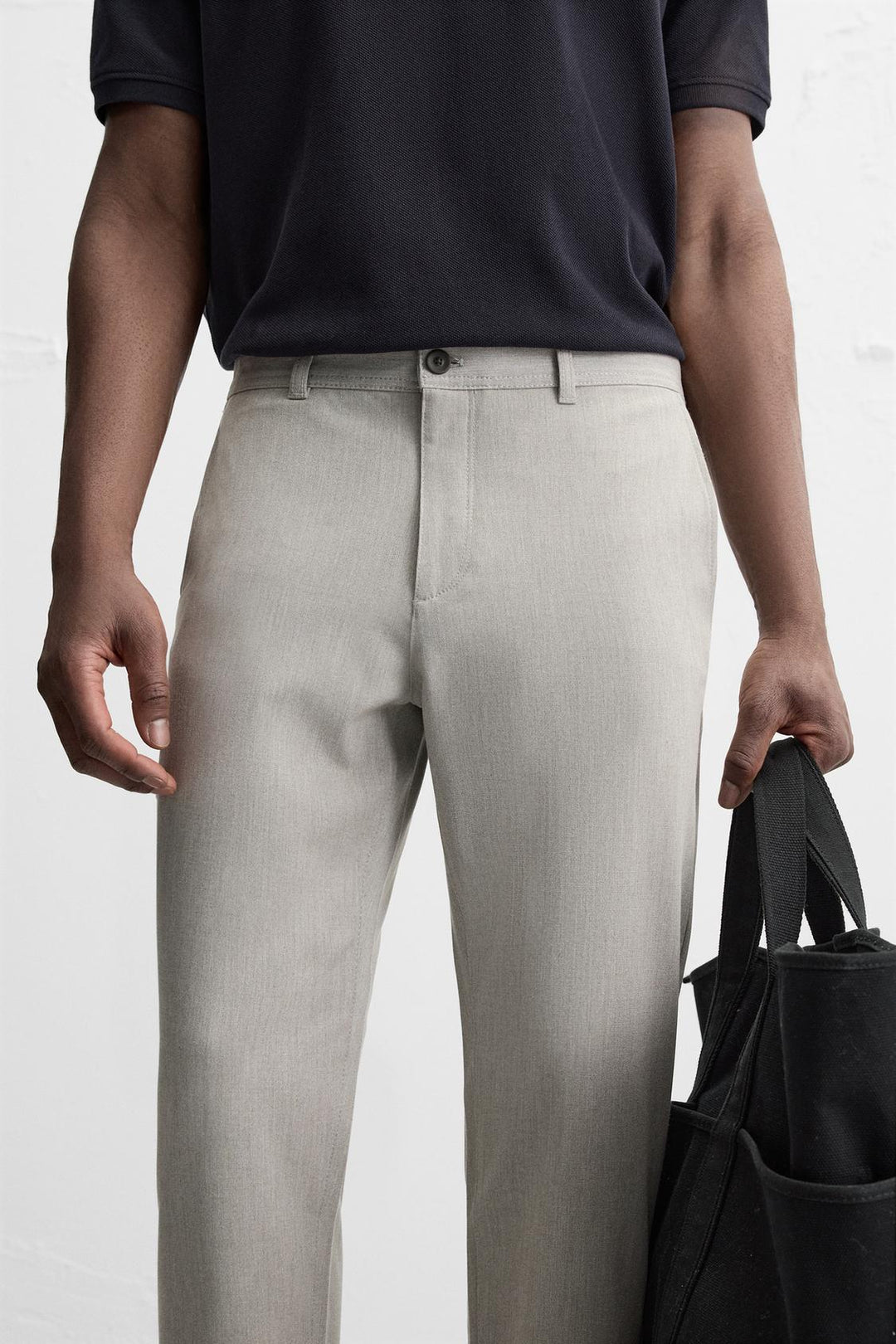 PANTALON À TEXTURE CONFORT