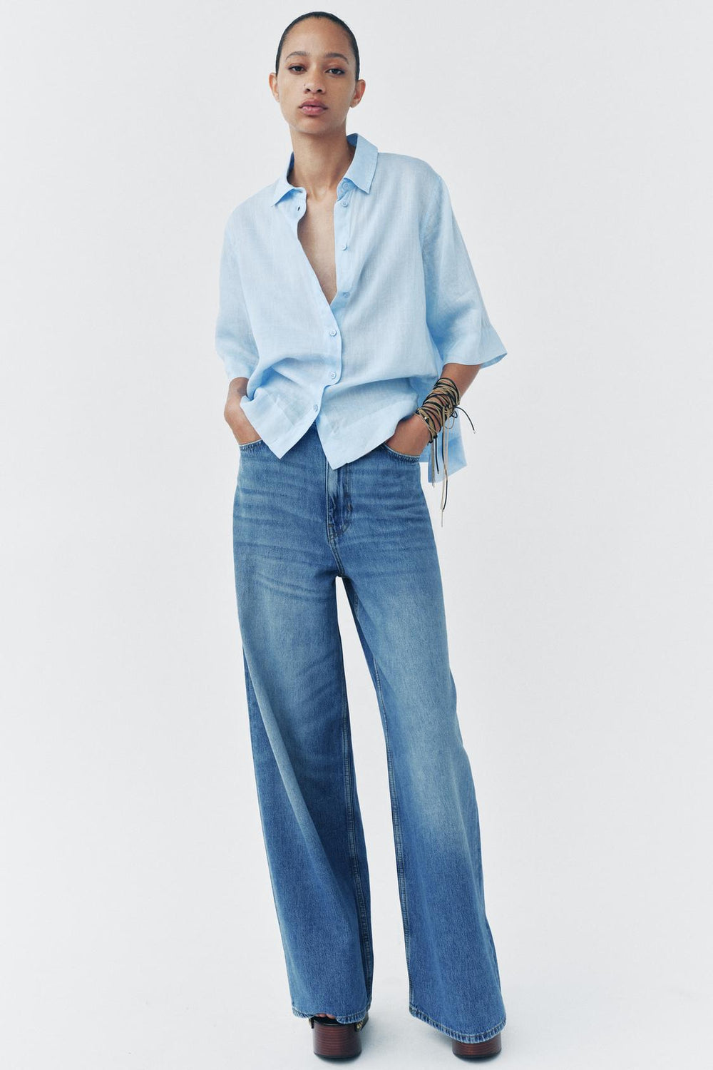 CHEMISE AVEC RAMIE ZW COLLECTION