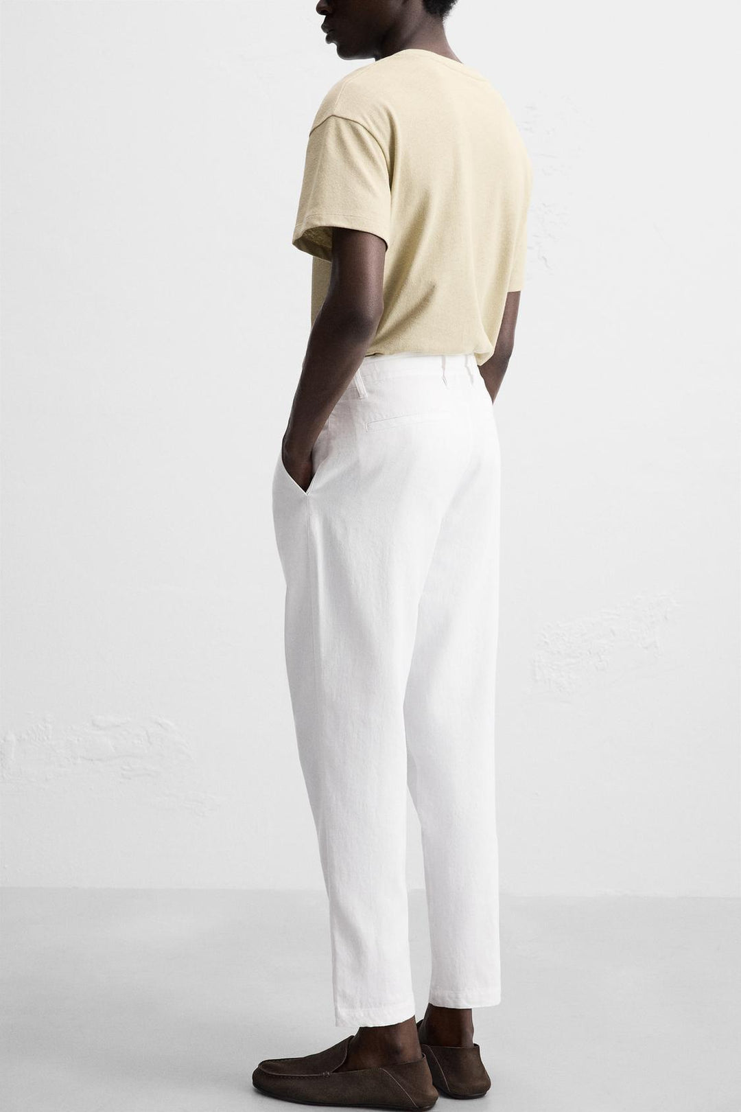 PANTALON AVEC LIN