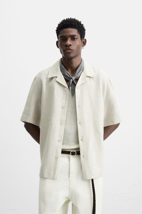 CHEMISE 100% LIN
