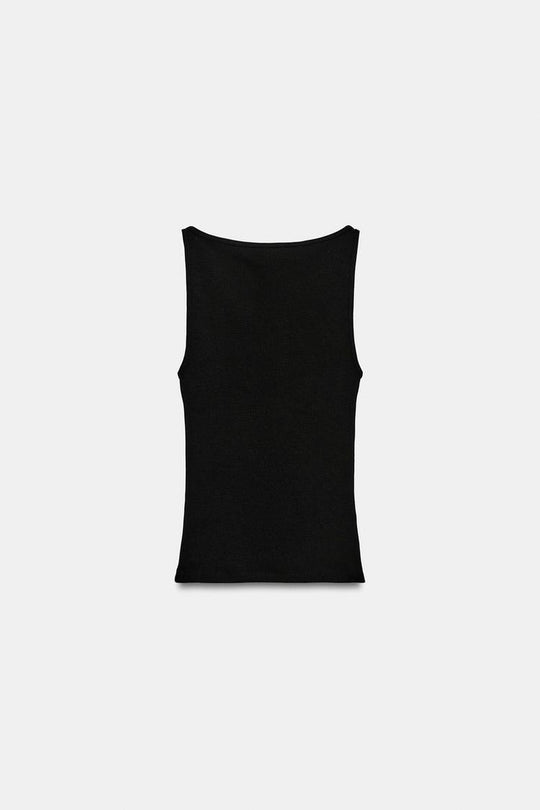 T-SHIRT MINIMAL SANS MANCHES