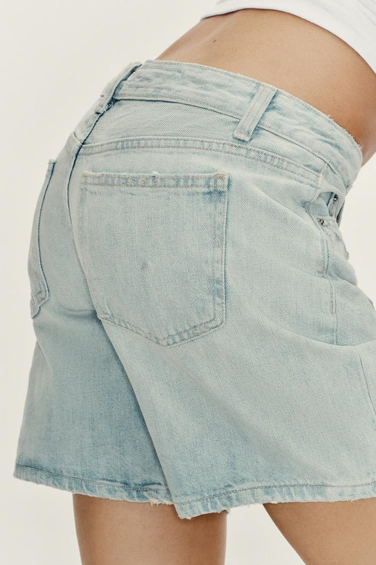 SHORT REGULAR EN DENIM TRF TAILLE MOYENNE