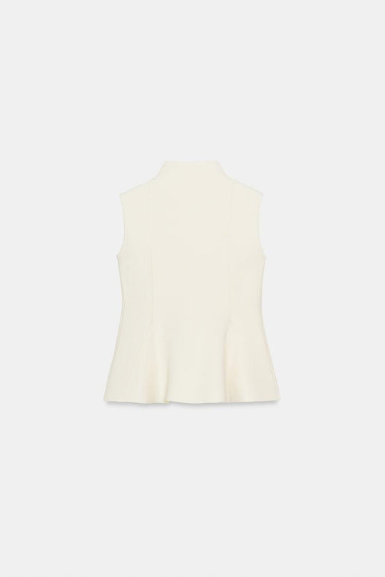 TOP EN MAILLE PÉPLUM