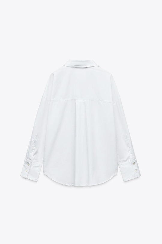 CHEMISE BASIQUE EN POPELINE