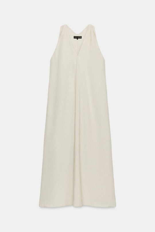 ROBE MI-LONGUE RUSTIQUE ET AMPLE