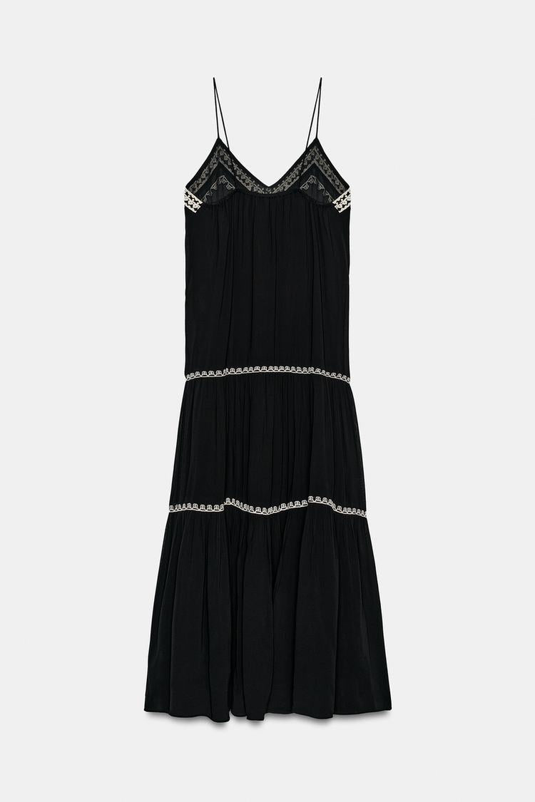 ROBE LONGUE BRODERIES ZW COLLECTION