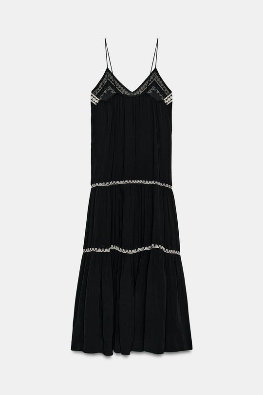ROBE LONGUE BRODERIES ZW COLLECTION
