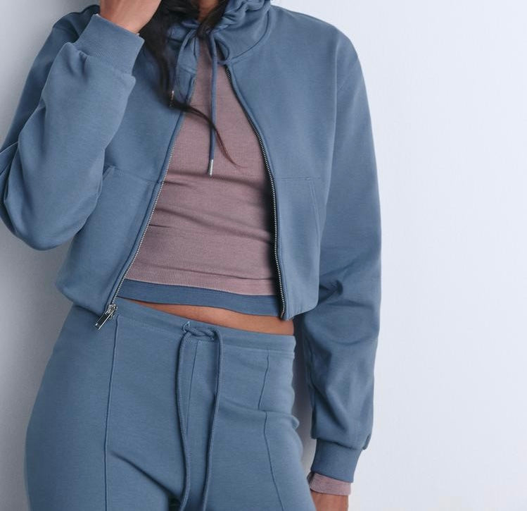 Sweat court interlock - Noir
