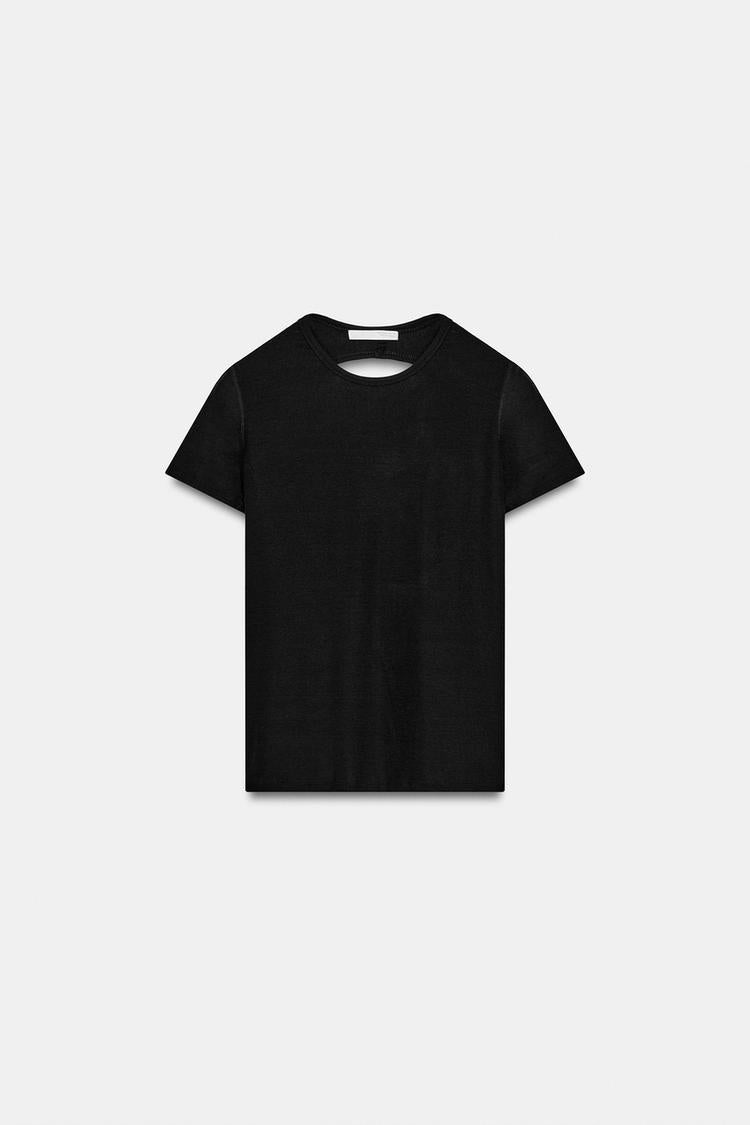 T-SHIRT OUVERTURE DOS