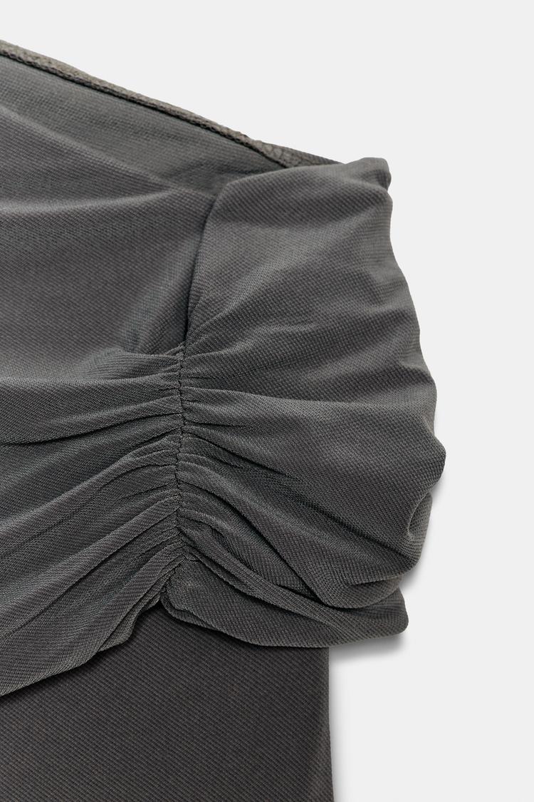 BODY ASYMÉTRIQUE À PLIS