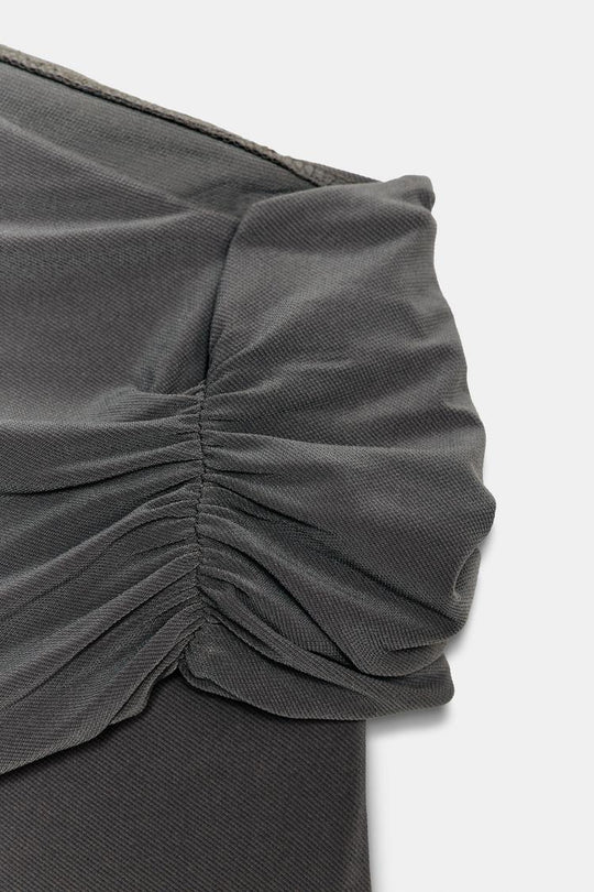 BODY ASYMÉTRIQUE À PLIS