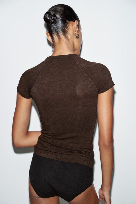 T-SHIRT A MANCHES COURTES RAGLAN