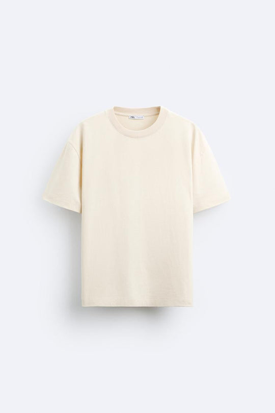 T shirt basique épais - Orange