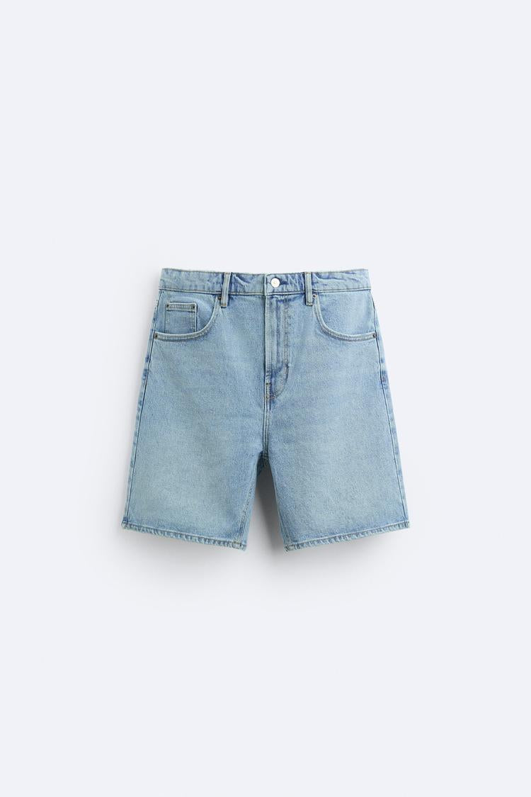 Short en Jean - Bleu Moyen