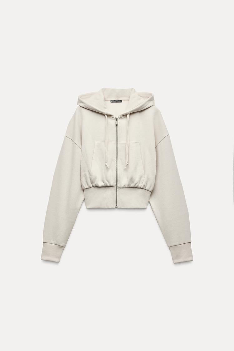 Sweat à capuche soft - Gris