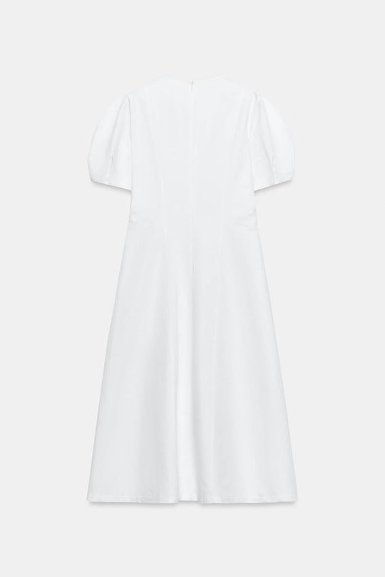 ROBE MI-LONGUE AVEC LIN ZW COLLECTION