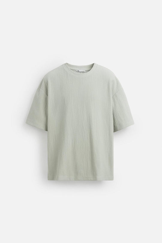 T-SHIRT RELAXED FIT STRUCTURÉ