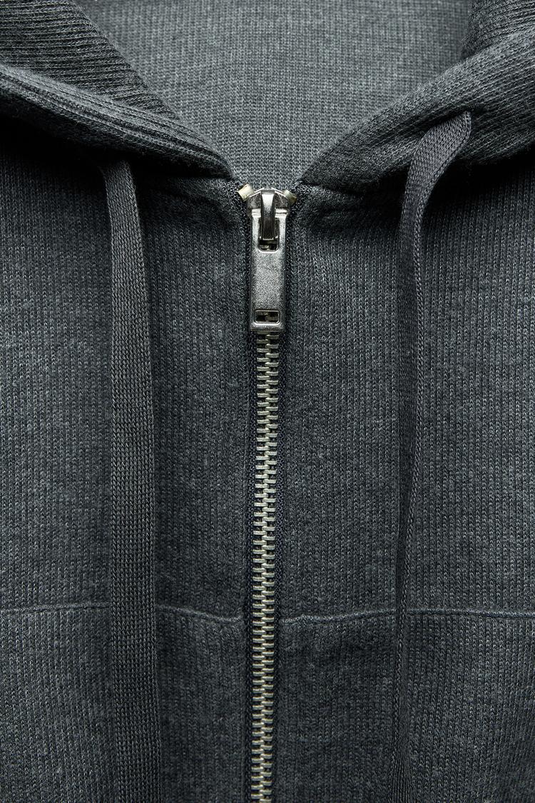 Sweat à capuche soft - Kaki