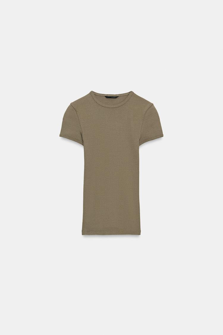 T-SHIRT CÔTELÉ