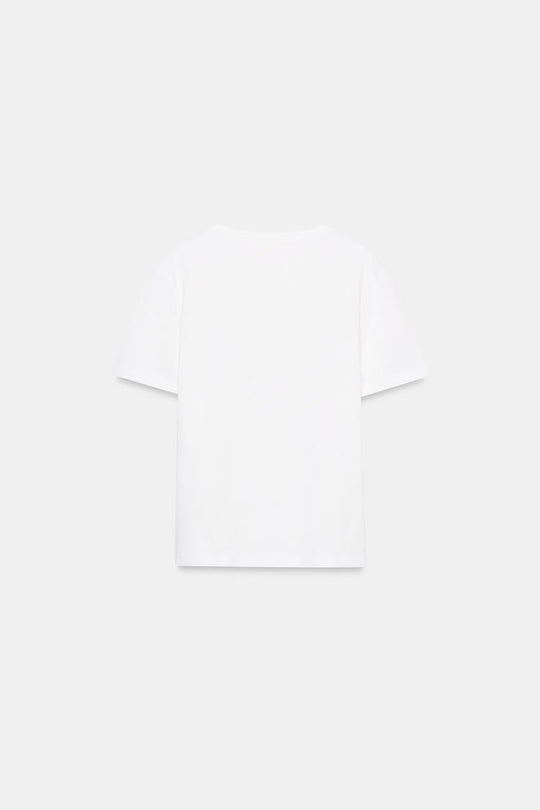 T-SHIRT À NŒUD SUR L'AVANT