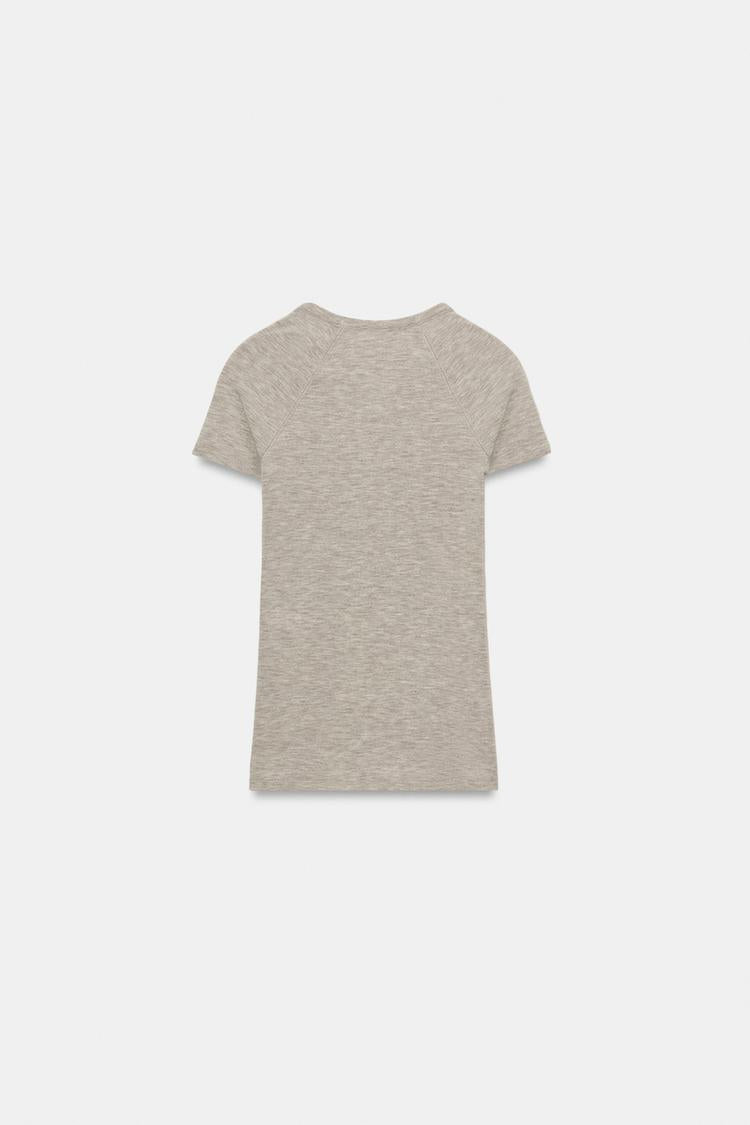 T-SHIRT A MANCHES COURTES RAGLAN