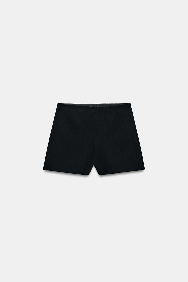 SHORT TAILLE HAUTE À POIS
