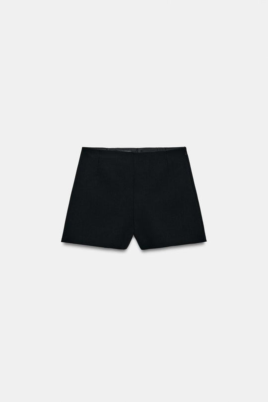 SHORT TAILLE HAUTE À POIS
