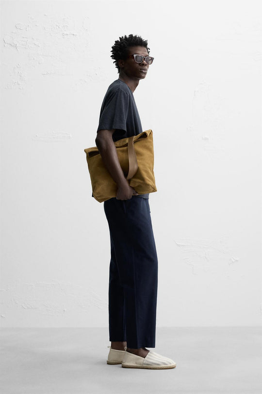 PANTALON RELAXED FIT COTON - LIN