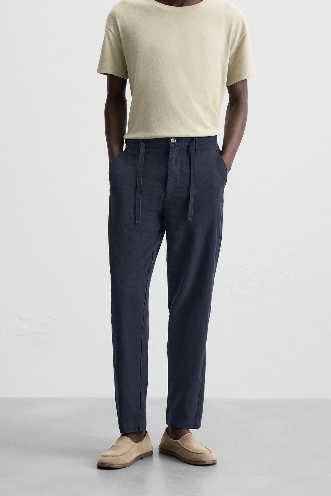 PANTALON AVEC LIN