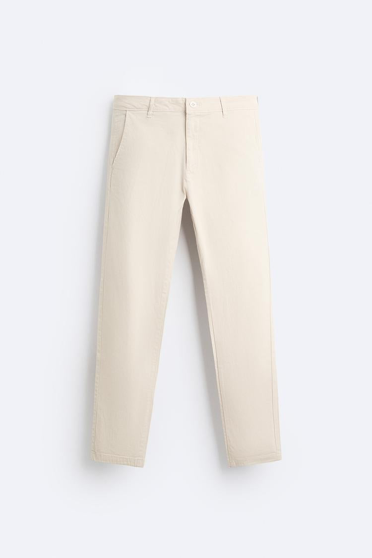 Pantalon chino coupe moulante - Noir