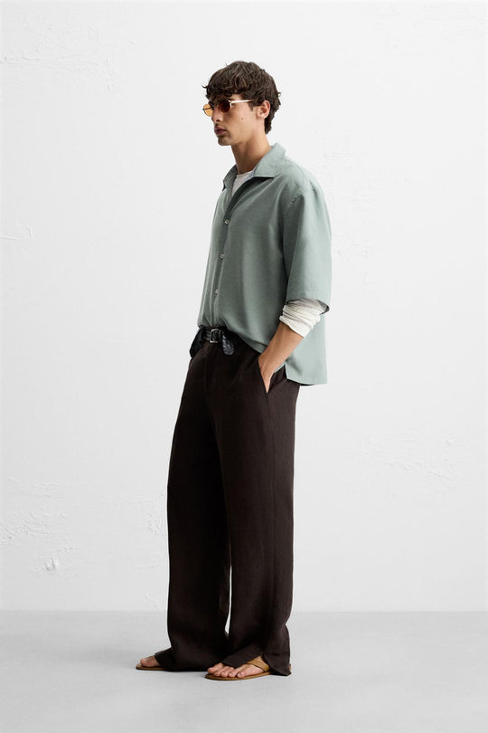 CHEMISE FLUIDE COUPE DÉCONTRACTÉE