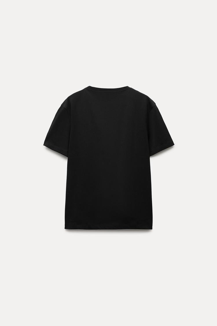 T-shirt coton basique - Blanc